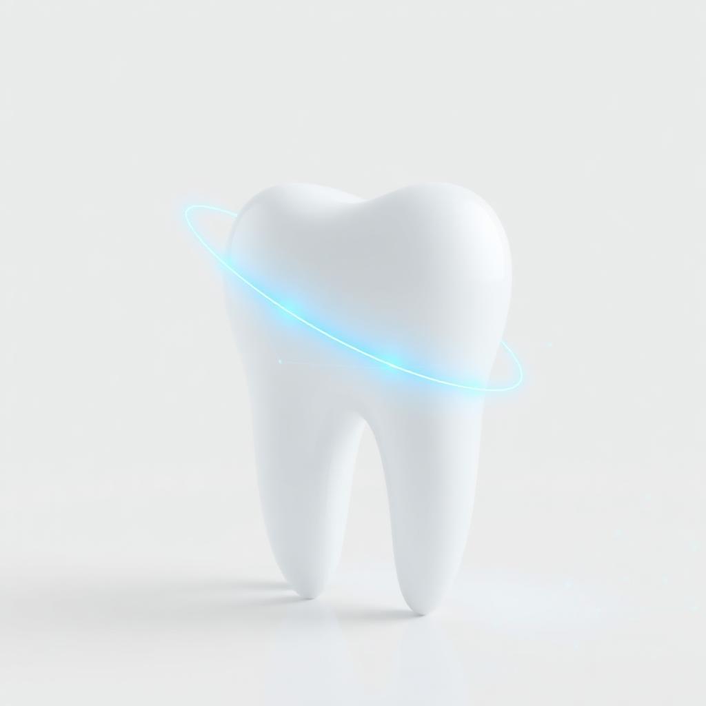 Illustration of digital dental scanning workflow